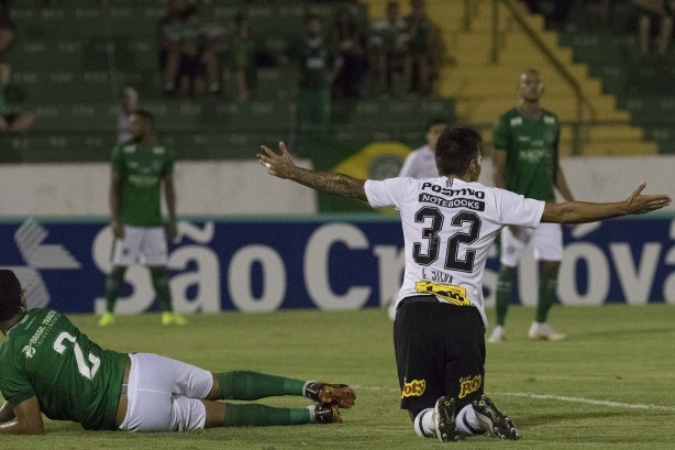Mosquito entrou no segundo tempo contra o Guarani, pelo Paulistão