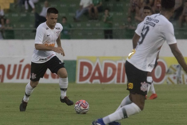 Ramiro durante partida contra o Guarani, pelo Paulistão