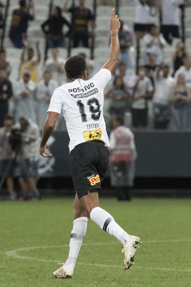 Gustavo é o artilheiro do Corinthians na temporada 2019; jogador anotou gol em todos os jogos