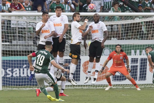 Palmeiras e Corinthians travaram o primeiro Dérbio de 2019; Timão levou a melhor