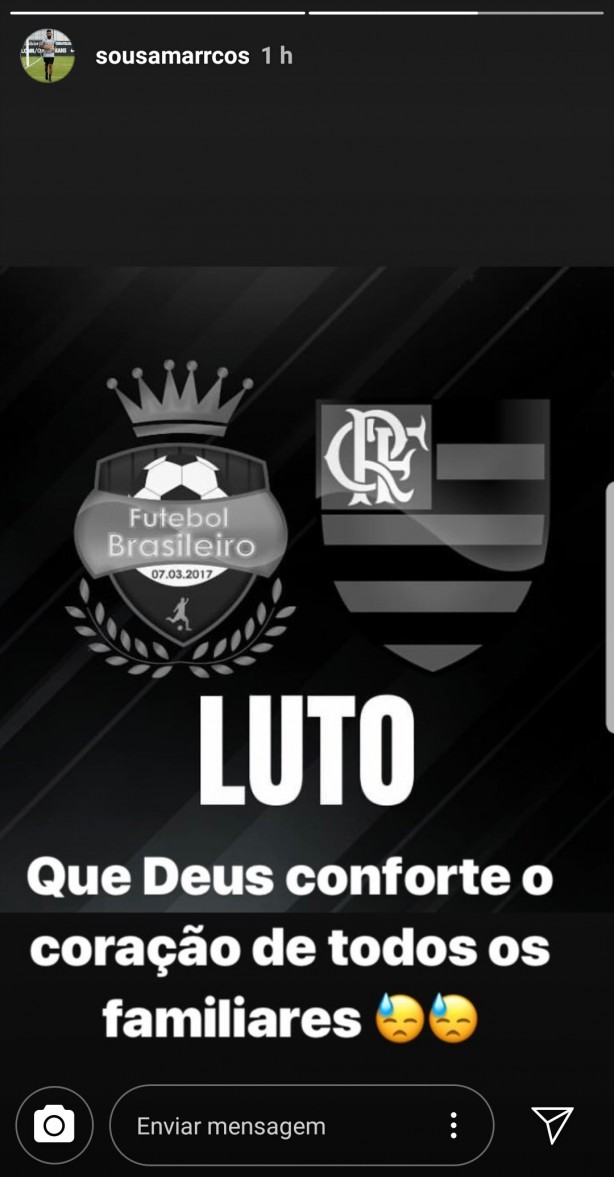 Marquinhos apoia Flamengo após tragédia no CT da equipe