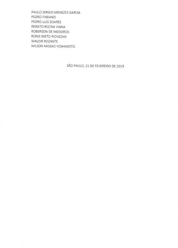 Carta dos conselheiros enviada a Andrés