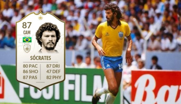Sócrates no Fifa Ultimate Team