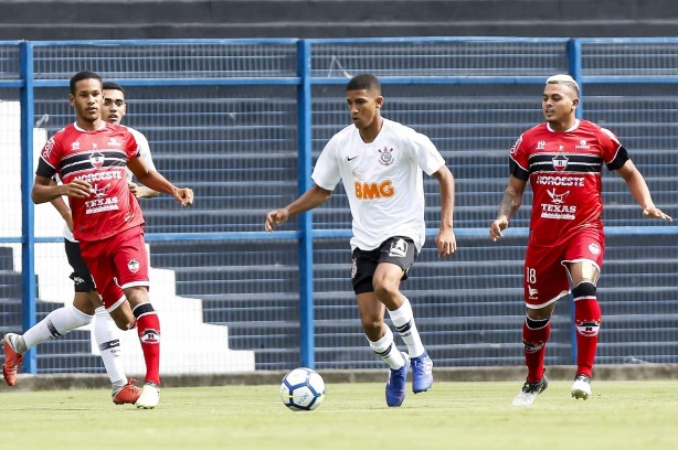 Igor durante goleada por 5 a 1 no River-PI, pela Copa do Brasil Sub-20