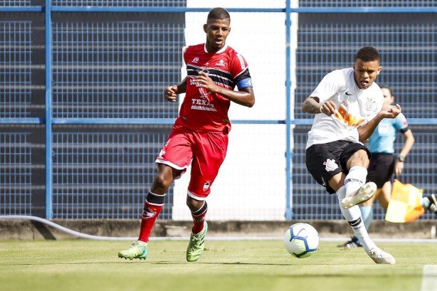 Rafael Bilu durante partida contra o River-PI, pela Copa do Brasil Sub-20
