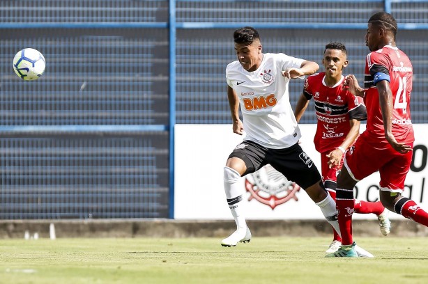 Roni na goleada por 5 a 1 contra o River-PI, pela Copa do Brasil Sub-20