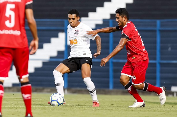 Du durante duelo contra o River-PI, pela Copa do Brasil Sub-20