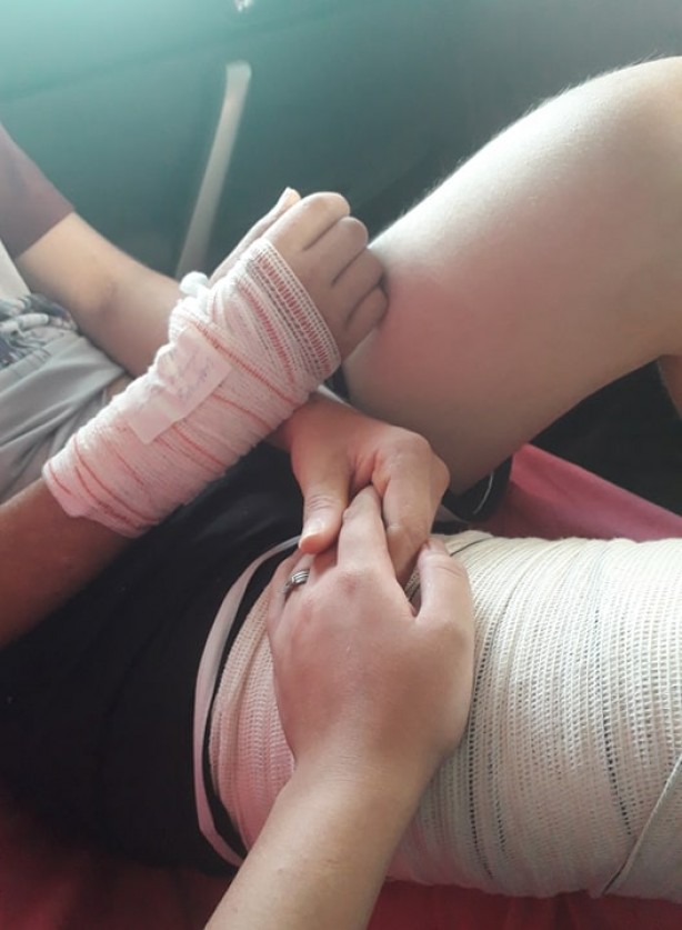 Isabela segue ao lado de Daniel no tratamento pós-cirurgias