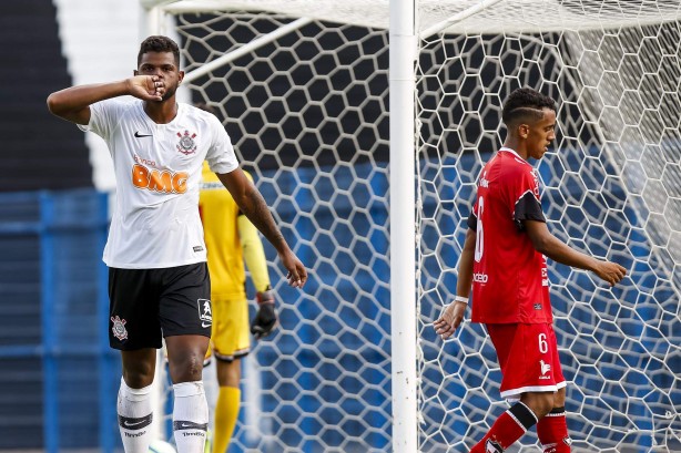Nathan em jogo contra o River-PI, pela Copa do Brasil Sub-20