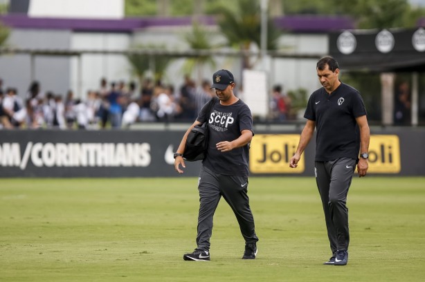 Carille comanda treino preparatório para duelo contra o Oeste
