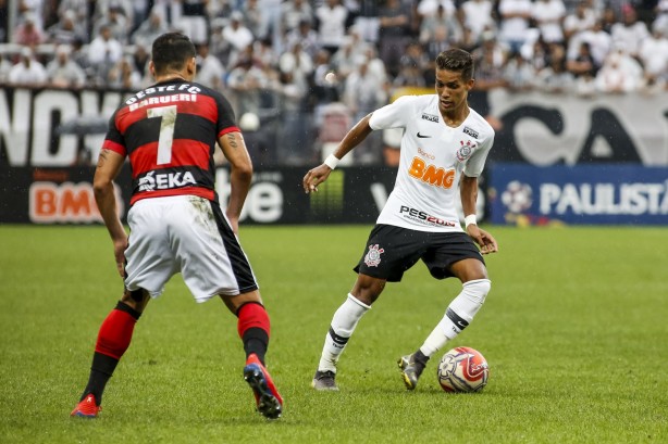 Pedrinho atuou na vitória contra o Oeste pelo Campeonato Paulista
