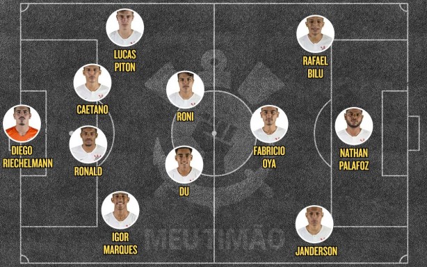 Time manteve a escalação da estreia na Copa do Brasil