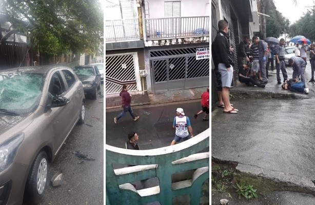 Destruição e muita violência