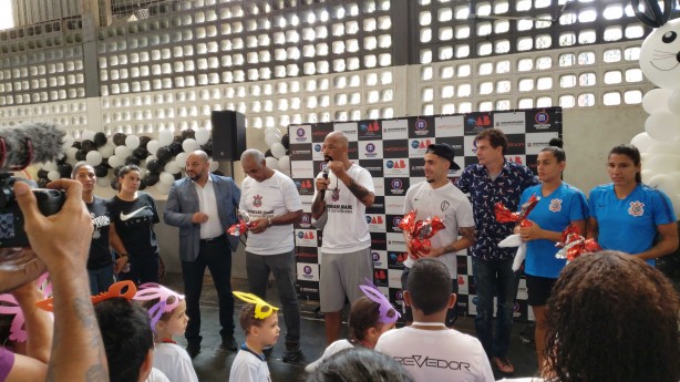 Evento de Páscoa do Corinthians no Parque São Jorge