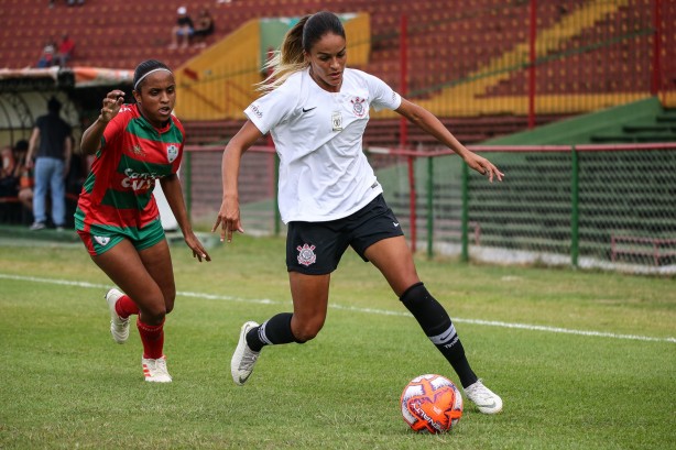 Gabi Nunes na goleada contra a Portuguesa, pelo Campeonato Paulista Feminino