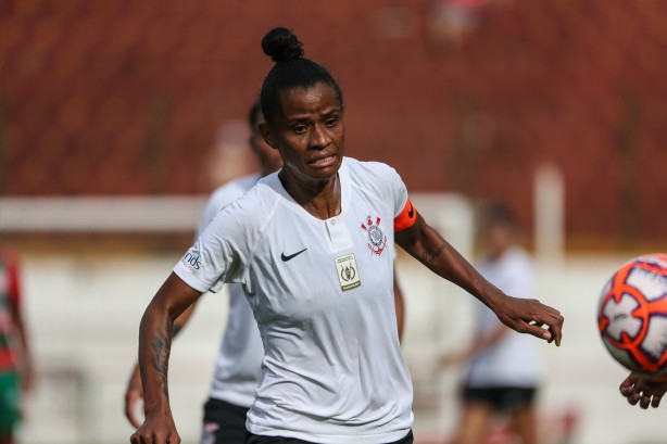 Grazi também marcou gol contra a Portuguesa, pelo Campeonato Paulista Feminino