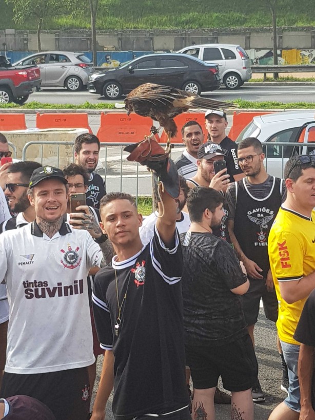 Corinthiano leva Gavião para Arena na final contra o São Paulo, pelo Campeonato Paulista