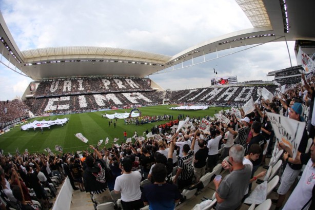 Mosaico foi mostrado antes da deciso do Paulisto de 2019