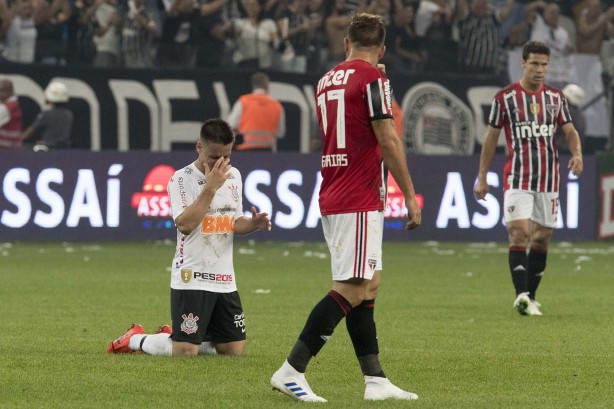 Ramiro emocionado com o título de Campeão Paulista 2019