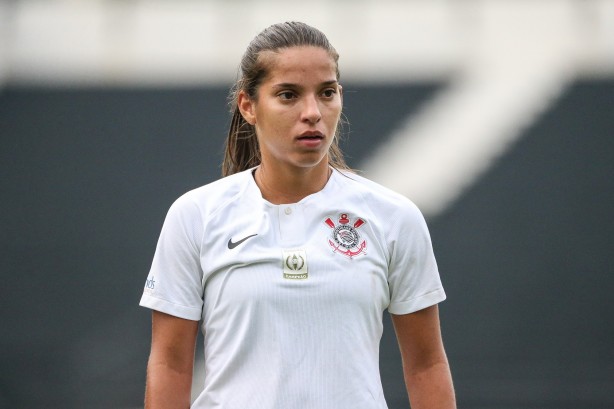 Millene em partida contra o São José, pelo Brasileirão Feminino