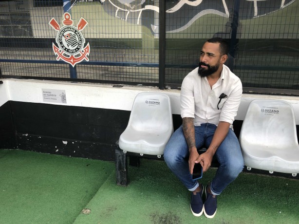 Coelho conversou com o Meu Timão na Fazendinha, local de jogos do Sub-20