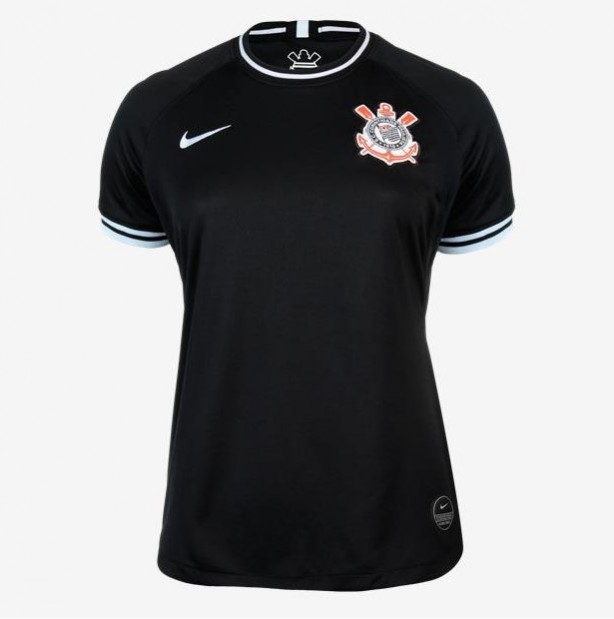 Segundo uniforme feminino do Corinthians