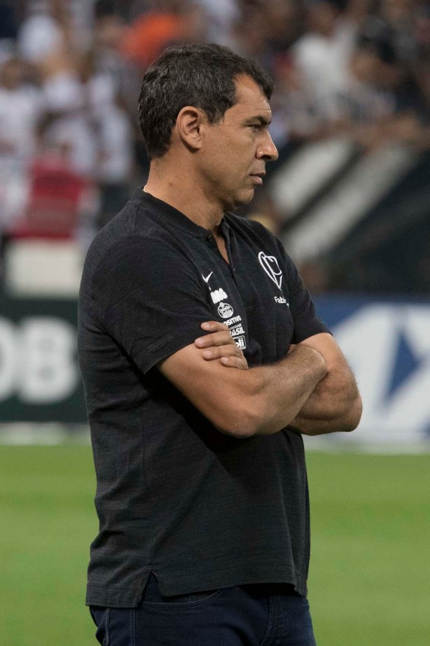 Fábio Carille em partida contra o Grêmio, pelo Brasileirão