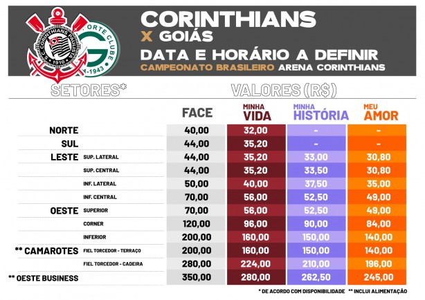 Jogo contra o Goiás ainda não tem data definida