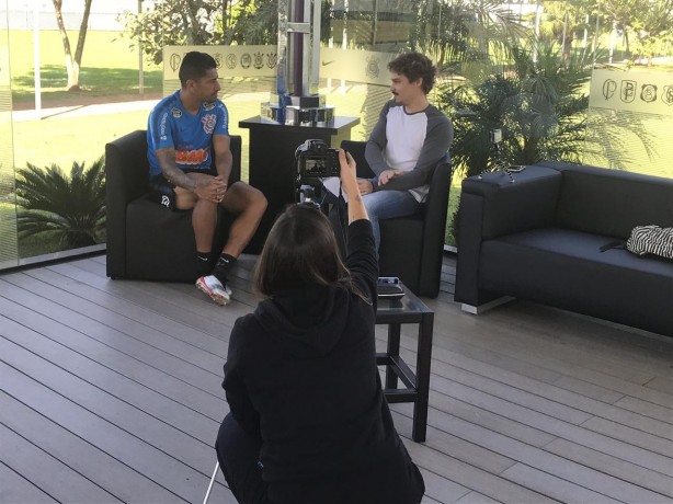 Bastidores da entrevista exclusiva com Ralf