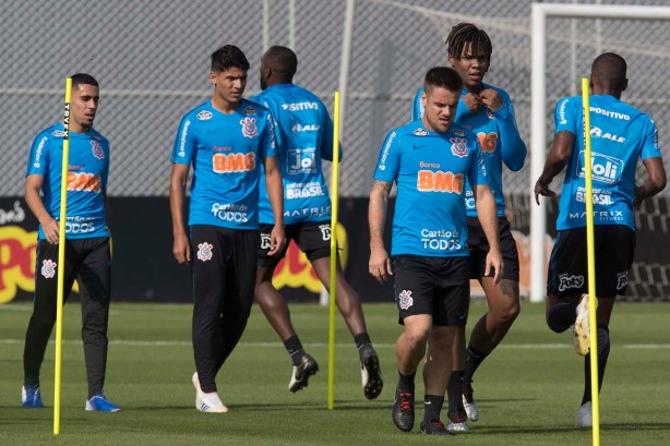 Timão treina nesta terça-feira no CT Joaquim Grava para duelo contra o Lara