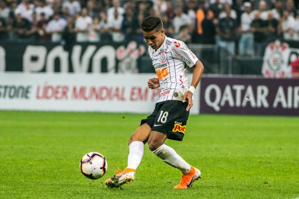 Pedrinho foi um dos melhores em campo contra o Deportivo Lara, pela Sul-Americana