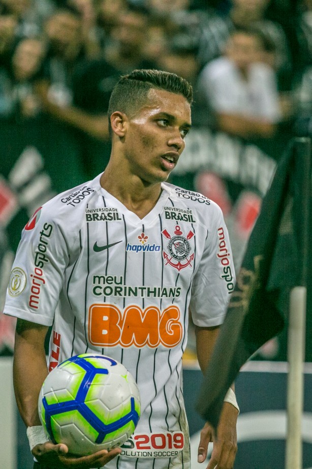 Pedrinho no Majestoso desta noite, na Arena Corinthians, pelo Brasileirão