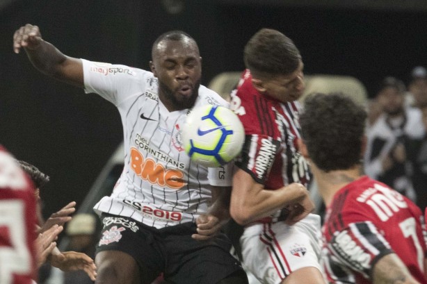 Manoel fez uma excelente partida contra o São Paulo, na Arena Corinthians