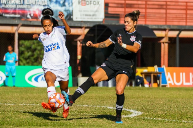 Zanotti na partida contra a Portuguesa, pelo Campeonato Paulista 2019