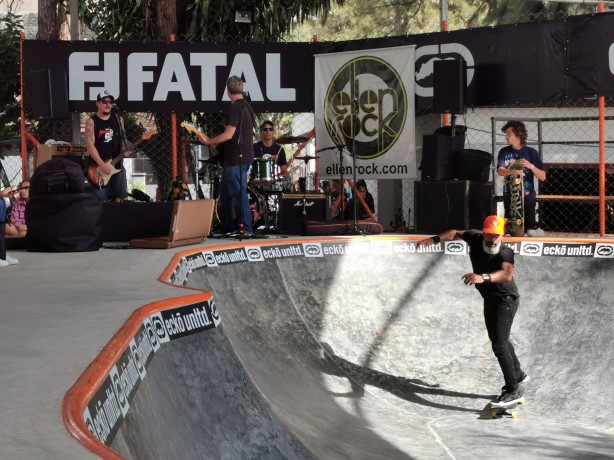 pista de skate no parque São Jorge