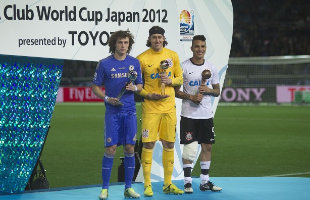 Cássio foi eleito o melhor jogador do Mundial em 2012