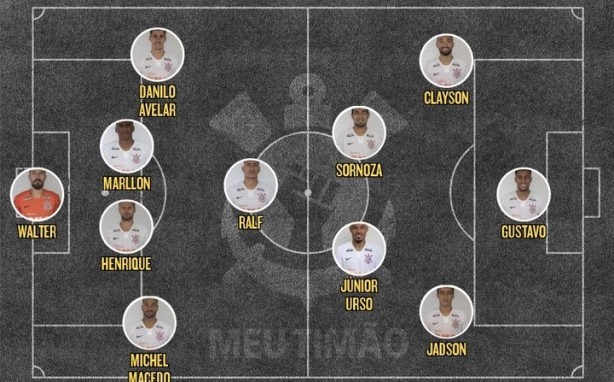Corinthians foi com três novidades para Minas Gerais