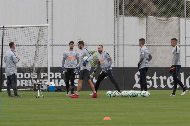 Timão faz primeiro treino após eliminação para o Flamengo, pela Copa do Brasil