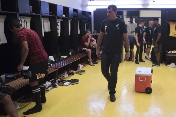 Jogadores se preparam para enfrentar o Cruzeiro no Mineirão