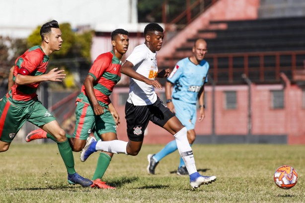 Pelo Campeonato Paulista Sub-15, Corinthians e Portuguesa não saem do empate