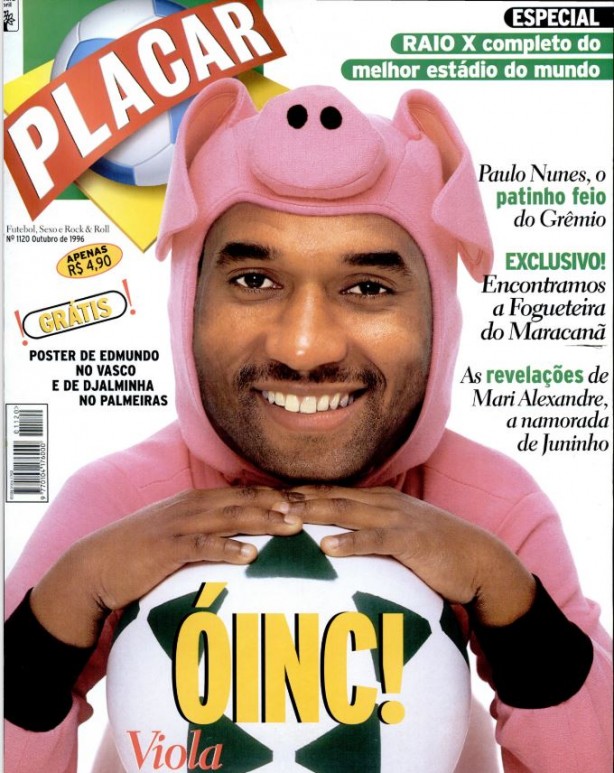 Viola na capa da Placar