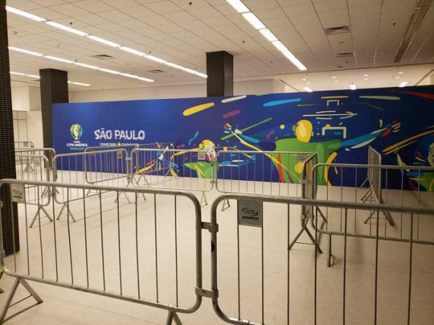 Arena envelopada Copa América