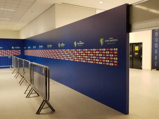 Arena envelopada Copa América