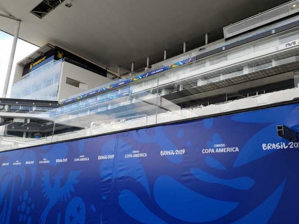 Arena envelopada Copa América