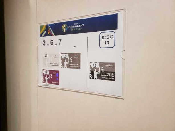 Arena envelopada Copa América
