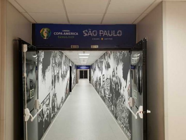 Arena envelopada Copa América