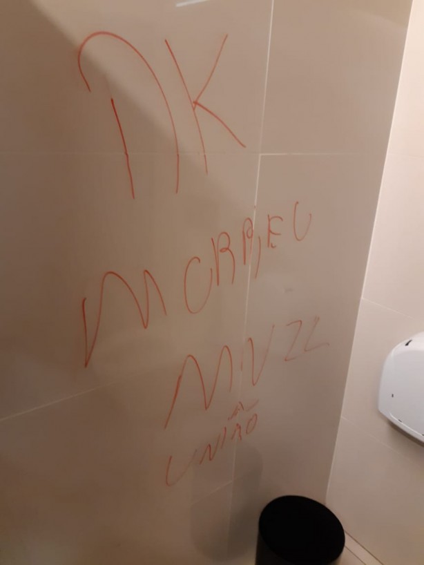 Banheiro da Arena Corinthians foi vandalizado durante partida da Copa América