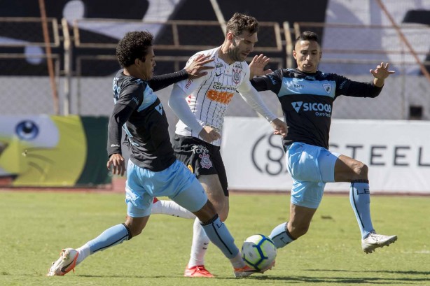 Boselli durante amistoso contra o Londrina