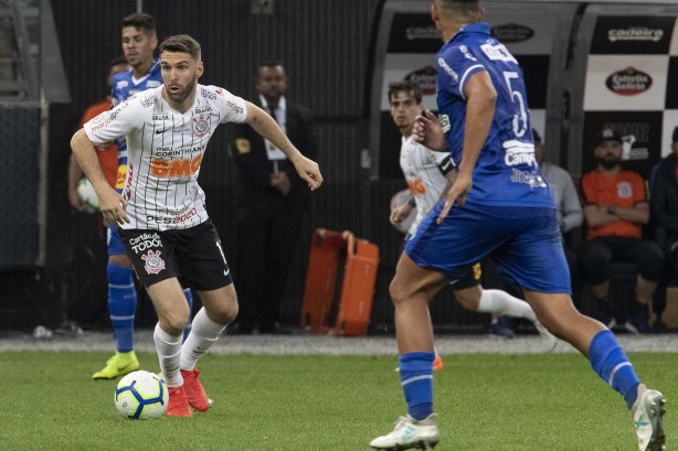 Boselli durante partida contra o CSA, pelo Brasileirão, na Arena Corinthians