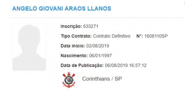 Araos j pode voltar a jogar pelo Corinthians